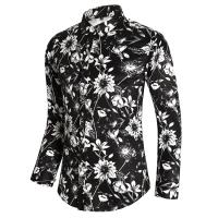 Camisa de negocios con imprimación numérica para hombres, camisas para manches longues, camisas para fumar, décontracté, fête, boîte de nuit, plage, printemps, mode automne - details 18