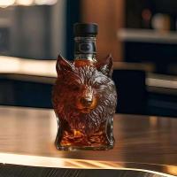 Vaso de whisky 120ml novedad, elefante, ciervo, cabeza de lobo, búho, estatua de animal, botella, divertido regalo de decoración del hogar - details 2