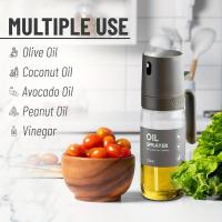 Spray De Aceite 250ML De Vidrio Borosilicato Alta BPA Free Herramienta De Cocina Ecológica Para Air Fryer Ensalada BBQ - details 6