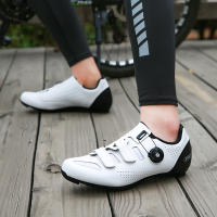 Zapatillas de ciclismo para hombre y mujer, zapatos de bicicleta compatibles con Peloton, Delta, Clip de tacos para ciclismo de carretera, interior y exterior, Pedal de gran tamaño - details 1