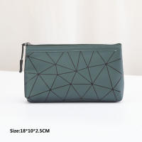 Bolso Pequeño Impermeable De PU Para Maquillaje Organizador De Cosméticos Bolsa De Almacenamiento Para Mujeres Con Cierre De Cremallera Estilo Casual - details 3