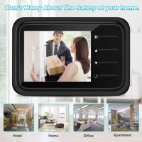 Cámara de Timbre de Puerta con Visión Nocturna HD Marca Awapow Conéctate con Cable - details 2