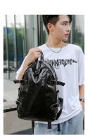 Mochila Casual Vintage de Cuero PU Suave Gran Capacidad Impermeable Bolsa de Hombro para Laptop - details 20