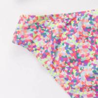 Traje de baño con estampado de piedra triturada para niñas, traje de baño lindo y elástico, bikinis para bebés, ropa de surf para niños - details 6