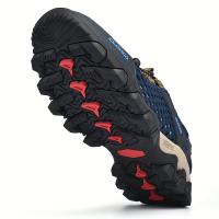 Zapatos de malla con suela de goma gruesa, zapatos adhesivos en frío hechos a mano para deportes casuales al aire libre para hombres. - details 2