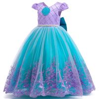 Vestido con luz LED, vestidos de princesa para niñas, disfraz de Sirenita Ariel, disfraz de carnaval, fiesta de cumpleaños, vestido elegante para niños - details 13