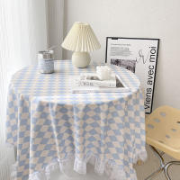 Mantel con estampado Retro wer, cubierta de comedor INS, mantel de escritorio de comedor con borde de encaje, manteles para fiestas y banquetes - details 5