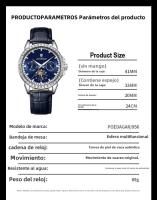 Cinturón de lujo de marca suiza Reloj para hombre Reloj multifuncional de moda - details 0