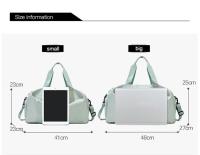 Bolsas de deporte para mujer, Bolsas de viaje, Seco, Mojado, Práctico, Multifuncional, Natación, Hombro Crossbody, Yoga, Bolsas de deporte, Bolso de gran capacidad Bolsas de viaje, Mojado y seco, Natación, Gimnasio, Estudiante, Bolsas de equipaje para hom - details 0