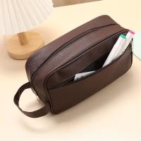 Bolsa de Viaje Impermeable Organizador Portátil de Maquillaje con Patrón de Lichi de PVC - details 3