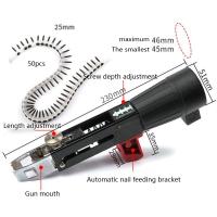 Taladro eléctrico inalámbrico herramienta de carpintería con cadena automática para tornillos de alta rendimiento ajustable en longitud y profundidad - details 5