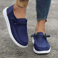 Zapatos vulcanizados informales para mujer, mocasines cómodos sin cordones para deportes al aire libre, 2024 - details 9