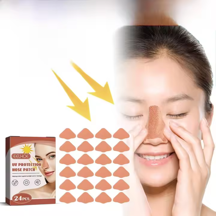 EELHOE protector solar para la nariz parche ligero y fino Anti piel Facial parche protector solar UV refrescante protector solar K5I3 - 1