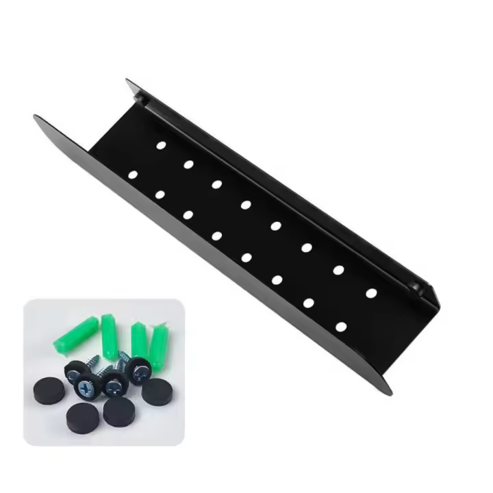 Estante de almacenamiento para el baño montado en la pared, estante de almacenamiento de acero inoxidable antioxidante de gran capacidad, escurridor de ducha resistente y duradero - 1