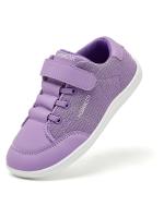 HOBIBEAR Kids Wide Toe Barefoot Shoes Boys Girls  Minimalist Sneakers Lightweight Hook Loop Mesh Artificial Leather Shoes - details 14