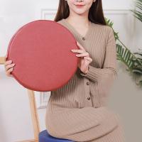 Cojín redondo de cuero de estilo japonés Simple, cojín suave lavable para suelo, cojín tapizado impermeable para meditación, sala de estar - details 3