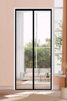 Mosquitera magnética para puerta, cortina de tamaño personalizado, cierre automático de insectos voladores, malla Invisible para cocina, sala de estar interior - details 0