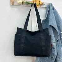 Bolso de Mano de Nylon para Mujer 2025 Bolso Sólido de Color para Ir al Trabajo, Bolso de Ocio Grande Capacidad - details 15