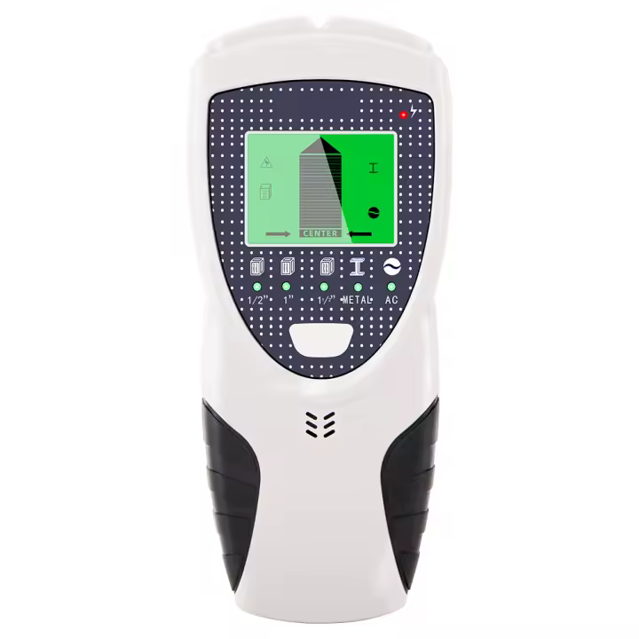 Detector de Metales retroiluminado AC, buscador de madera, rastreador de profundidad, escaleras subterr￡neas, esc￡ner de pared, pantalla LCD HD - 1