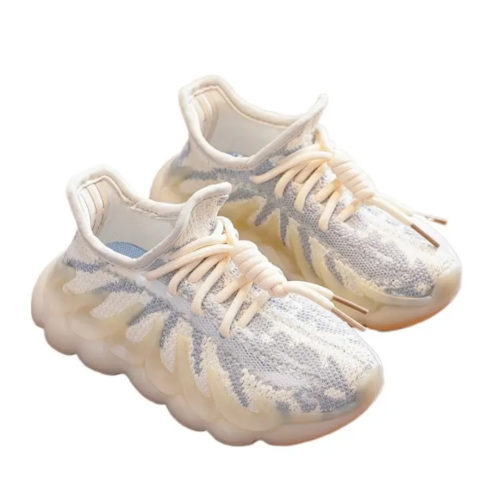 Zapatillas de Coco para Niños Primavera-Verano 2025 Zapatos Deportivos Transpirables para Niños Medianos y Grandes Zapatos de Malla para Correr de Pulpo para Niñas - 1