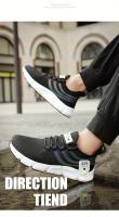 Zapatillas sin cordones para hombre con cordones - Zapatillas deportivas resistentes a los olores - Ligeras y transpirables - Para correr tenis - details 3