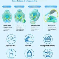 Anillo de Natación para Niños Anillo de Mentira con Protección de Cuello Bajo las Axilas - details 2
