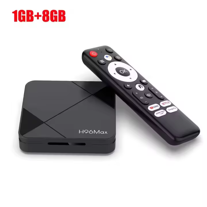 H96max ATV Android 14 4K HDR Dispositivo de TV inteligente RK3518 2GB16GB Dual Wifi BT5.4 Set Top Box reproductor multimedia estéreo envolvente Youtube - 1