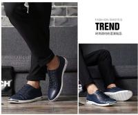 Vestido colorido con elevador de cuero para hombre, versión coreana, zapatos puntiagudos de negocios británicos para conducir - details 4