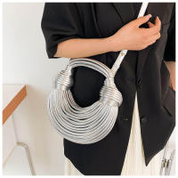 Nuevo Bolso de mano tejido a mano para pan y fideos, con cable eléctrico, para hombro, - details 33
