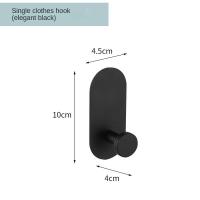 Juego de 6 Ganchos de Toalla de Baño de Acero Inoxidable Resistente a la Oxidación - details 9