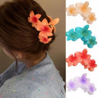 Pinza Para El Cabello De Moda Con Diseño De Flor De Huevo Acrílico Para Mujeres Y Niñas Accesorios De Pelo Para La Playa De Verano Accesorios De Cabeza Sweet - details 9