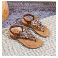 Sandalias Mujer 2025 con Cristales y Plataforma |   Tira en Dedo para Verano, Diseño Elegante y Fresco para Playa y Ciudad - details 30