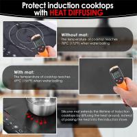 Alfombrilla protectora grande para Cocina de Inducción, cubiertas para quemador de estufa eléctrica, antiarañazos como cubierta superior de vidrio, 20,4x30,7 pulgadas - details 2