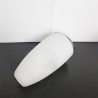 Reemplazo de pantalla de vidrio blanco mate para lámpara colgante de isla E26 E27, cubierta de pantalla de vidrio de 4,3 cm para lámpara colgante de cocina - details 6