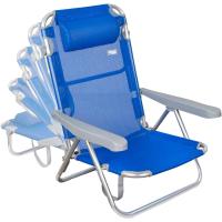 Set 2 Sillas Pleg Alu 5pos 60x47x83cmc/cojin-flamenco - details 17