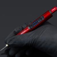DSPIAE-afilador eléctrico portátil de ES-P, lijadora tipo bolígrafo negro, Mini lijadora, broca roja hine - details 6