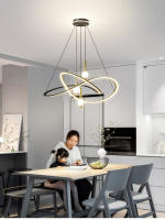 LEFAN-Luz LED moderna para habitación, iluminación creativa para comedor, 80CM - details 5