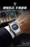 Nuevo reloj de lujo para hombre de marca suiza, reloj de cuarzo luminoso a prueba de agua - details 1