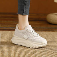 2025 zapatos de papá para mujer, plataforma, deportes casuales, zapatos casuales de cuero, zapatos de mujer de moda - details 5