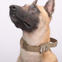 Collar de entrenamiento para perros ajustable y duradero, hebilla de Metal, Collar de cuello para perro resistente, Collar con remaches para perro transpirable, perro de trabajo - details 1