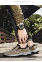 2024 nuevo senderismo al aire libre Camping ligero correr trotar deportes casuales zapatos de hombre mocasines antideslizantes zapatos de senderismo tamaño grande 39-49 - details 9