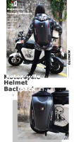 MJMOTO Carcasa de Fibra de Carbono Casco Integral Impermeable Gran Capacidad - details 12