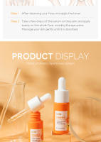 Suero Facial 17ml con Vitamina C,E y Hialurónico Anti-arrugas, Volumen, Anti-edad, Hidratante, Orgánico - details 11