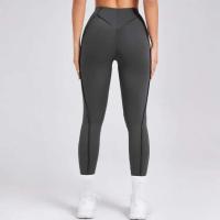 Body de yoga sin costuras para mujer, cintura alta deportiva para mujer, color melocotón, pantalones de entrenamiento para correr, entrenamiento, gimnasio - details 13