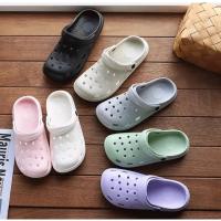 Sandalias de Moda Zapatillas Impermeables Zapatos de Mujer Toboganes de Verano para Exteriores - details 6