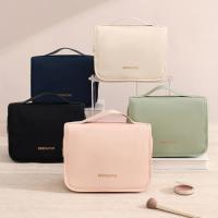 Bolso de mano de nailon para maquillaje, bolsa de almacenamiento impermeable de gran capacidad a prueba de polvo, bolsa colgante multifuncional, bolsa de viaje para niñas - details 15