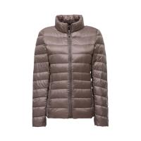 Abrigo de Pato de Tamaño Grande para Mujer Plue 6xl 7XL Ultra Ligero de Plumas Abrigo de Piel con Cierre de Cremallera Para Primavera/Verano Hecho de Nylon y Poliéster - details 3
