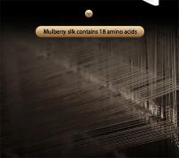 Juego de cama de seda Mulberry, Funda nórdica de seda con sábanas de tamaño Queen, Juego de cama King - details 10