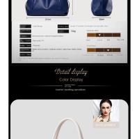 Bolsos de cuero PU cruzados para Mujer, bolsos casuales, Bolso de hombre con ASA superior, bolsos Grandes de diseño, calidad de lujo, Nuevo - details 10