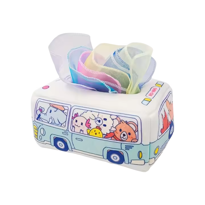 Juguetes de Dibujo de Tela de Bebé Caja de Tela Desgarrable para Aprendizaje Temprano - 1